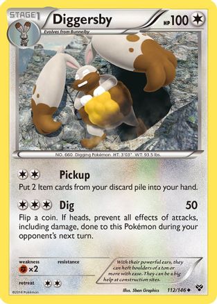 [PKM] Diggersby (112/146) [XY: Base Set]