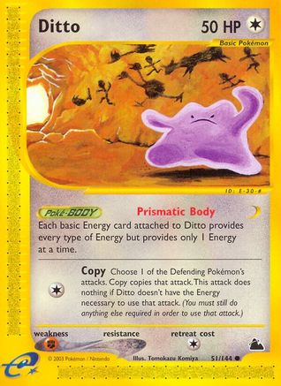 [PKM-C] Ditto (51/144) [Skyridge]