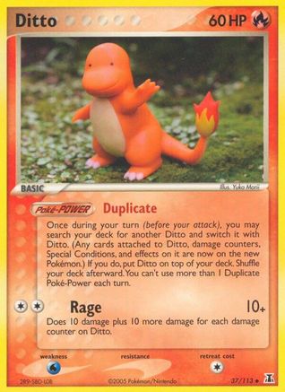 [PKM] Ditto (37/113) [EX: Delta Species]