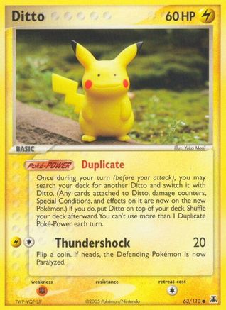 [PKM-C] Ditto (63/113) [EX: Delta Species]