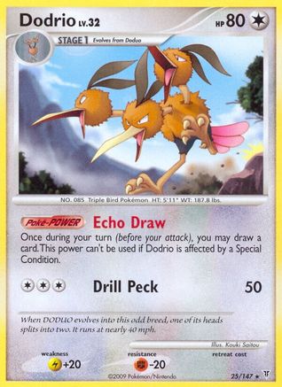 [PKM] Dodrio (25/147) [Platinum: Supreme Victors]