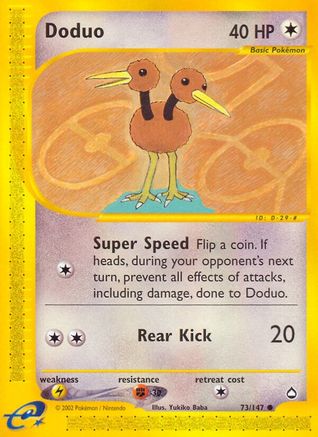 [PKM] Doduo (73/147) [Aquapolis]