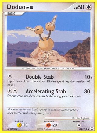 [PKM-C] Doduo (80/123) [Diamond & Pearl: Mysterious Treasures]
