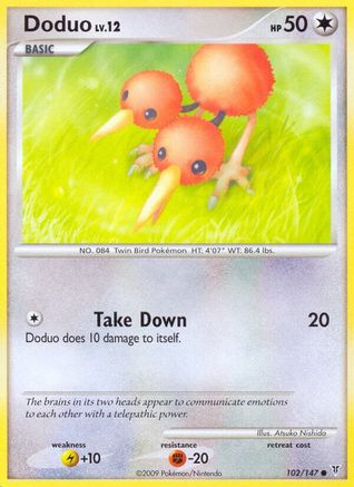 [PKM] Doduo (102/147) [Platinum: Supreme Victors]