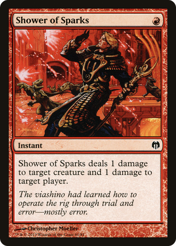 {C} Shower of Sparks [Duel Decks: Heroes vs. Monsters][DDL 061]
