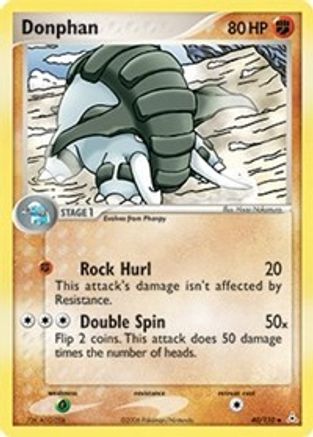 [PKM-C] Donphan (40/110) (Stamped) [EX: Holon Phantoms]