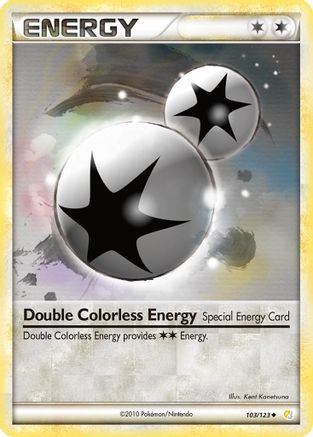 [PKM] Double Colorless Energy (103/123) [HeartGold & SoulSilver: Base Set]