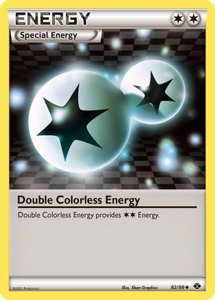 [BE] Double Colorless Energy (92/99) [Black & White: Next Destinies]