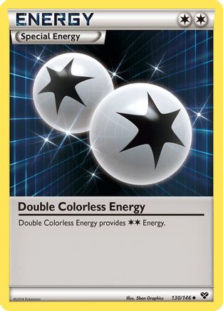 [BE] Double Colorless Energy (130/146) [XY: Base Set]