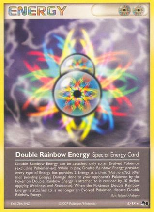 [PKM] Double Rainbow Energy (4/17) [POP Series 5]
