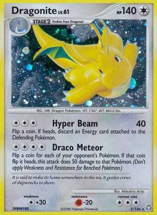 [PKM] Dragonite (2/146) [Diamond & Pearl: Legends Awakened]