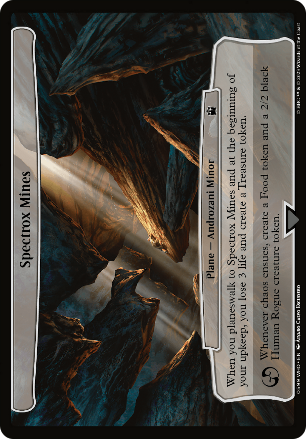 {O} Spectrox Mines [Planechase][OVR WHO 599]