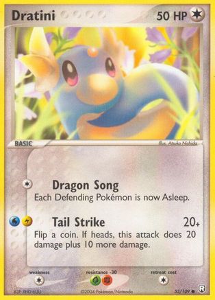 [PKM] Dratini (53/109) (Stamped) [EX: Team Rocket Returns]