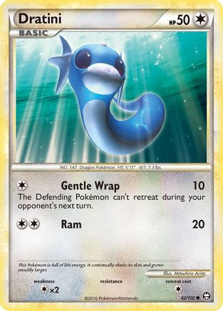 [PKM] Dratini (62/102) [HeartGold & SoulSilver: Triumphant]