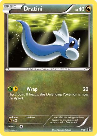 [PKM] Dratini (1/20) [Black & White: Dragon Vault]