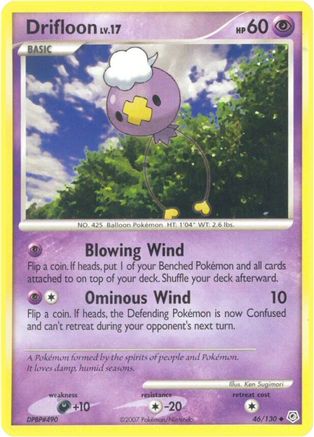 [PKM-C] Drifloon (46/130) [Diamond & Pearl: Base Set]