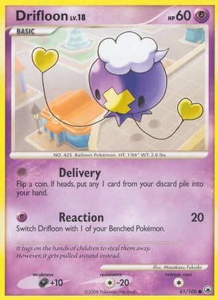 [PKM-C] Drifloon (61/100) [Diamond & Pearl: Majestic Dawn]