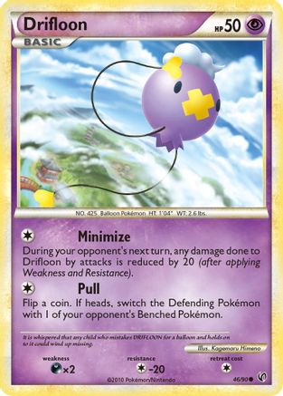 [PKM] Drifloon (46/90) [HeartGold & SoulSilver: Undaunted]