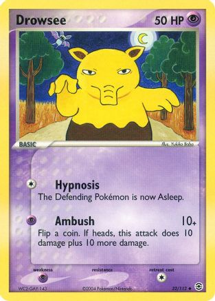 [PKM-C] Drowzee (32/112) [EX: FireRed & LeafGreen]
