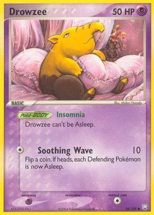 [PKM] Drowzee (54/109) [EX: Team Rocket Returns]