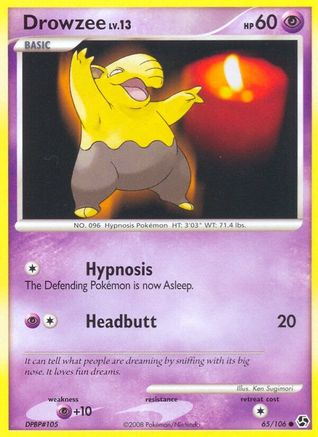 [PKM] Drowzee (65/106) [Diamond & Pearl: Great Encounters]