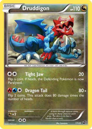 [PKM] Druddigon (17/20) [Black & White: Dragon Vault]
