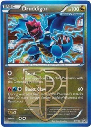 [PKM] Druddigon (BW80) [Black & White: Black Star Promos]