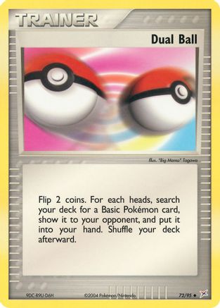[TR] Dual Ball (72/95) [EX: Team Magma vs Team Aqua]