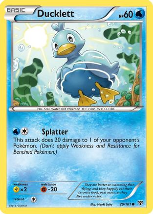 [PKM-C] Ducklett (29/101) [Black & White: Plasma Blast]