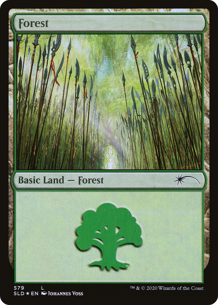 {B}[SLD 579] Forest (Elves) (579) [Secret Lair Drop Promos]