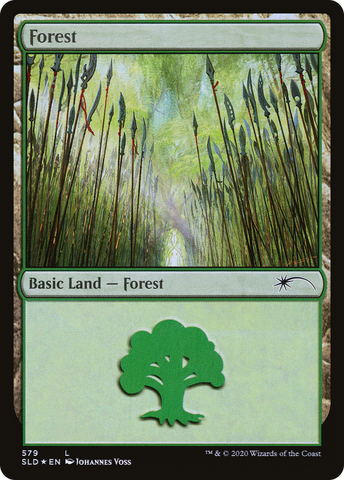 {B}[SLD 579] Forest (Elves) (579) [Secret Lair Drop Promos]