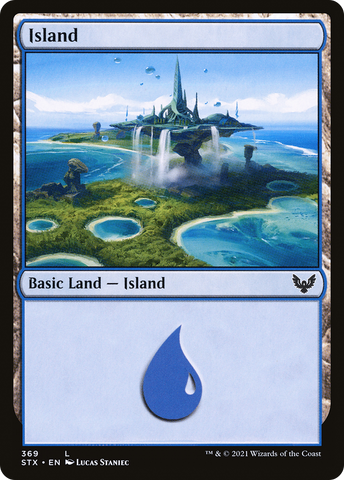 {B}[STX 369] Island (369) [Strixhaven: School of Mages]