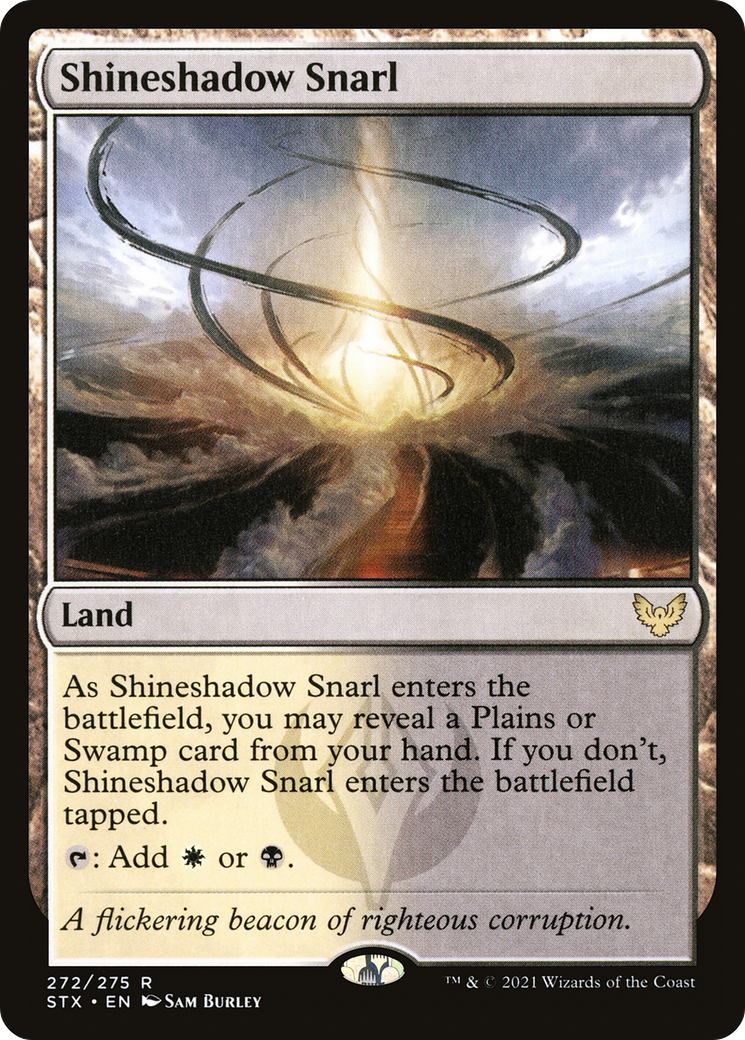 {R} Shineshadow Snarl [Strixhaven: School of Mages][STX 272]