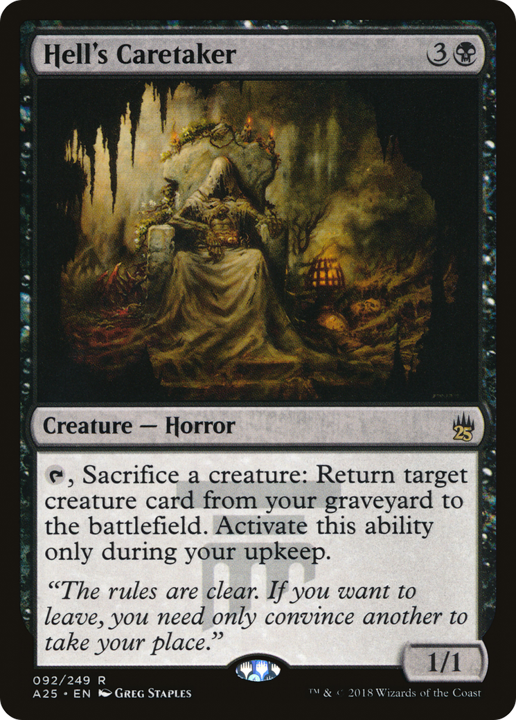 {R} Hell's Caretaker [Masters 25][A25 092] - Misty Mountain Games