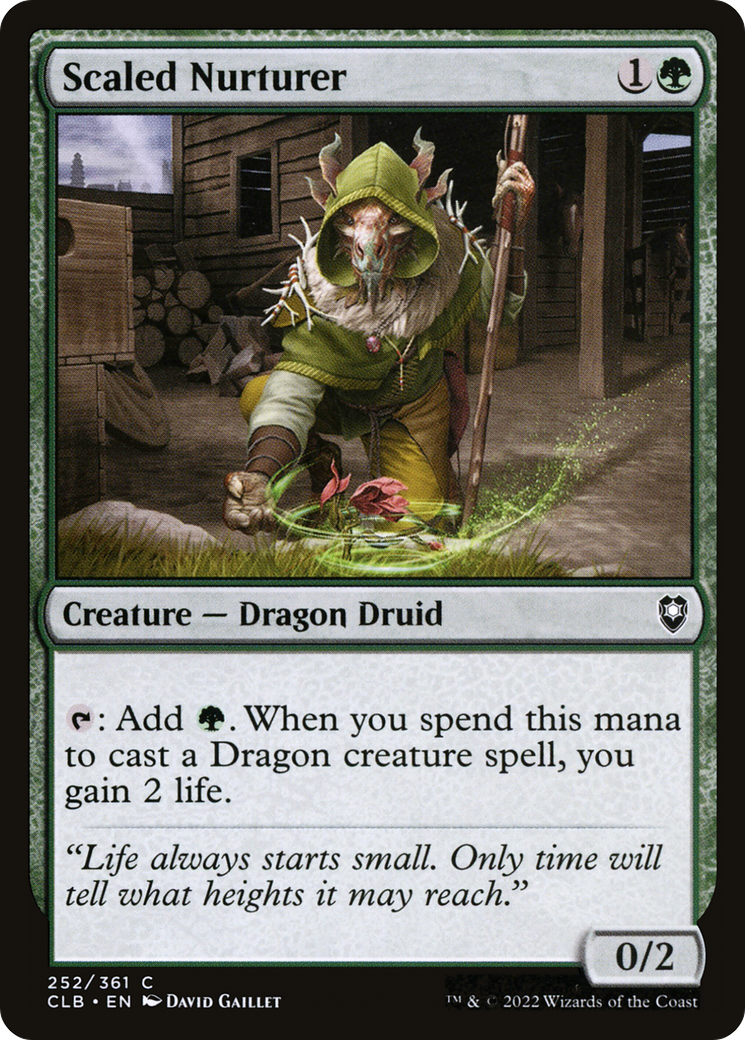 {C} Scaled Nurturer [Commander Legends: Battle for Baldur's Gate][CLB 252]