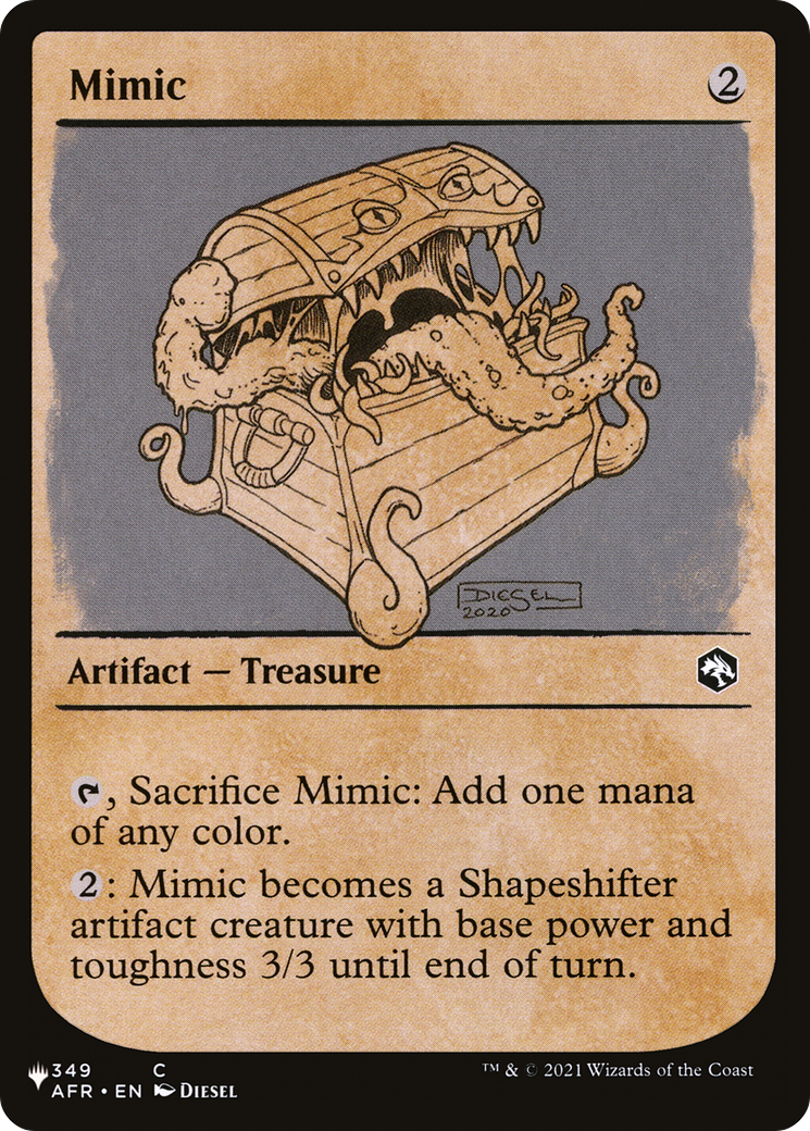 {C} Mimic [LIST AFR-349] : (Showcase)
