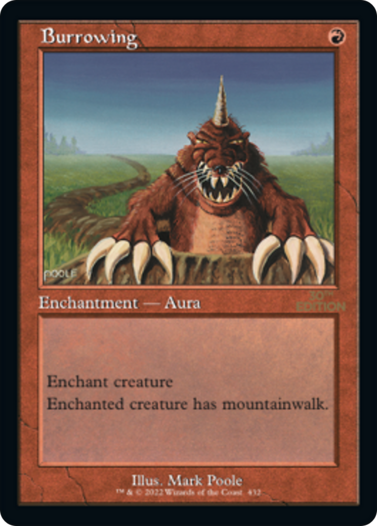 {C} Burrowing (Retro) [30th Anniversary Edition][30A 432]