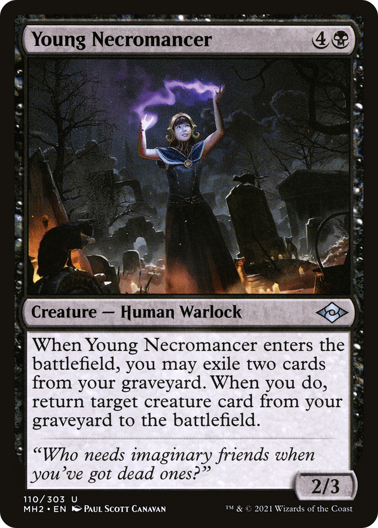 {C} Young Necromancer [Modern Horizons 2] [MH2 110]