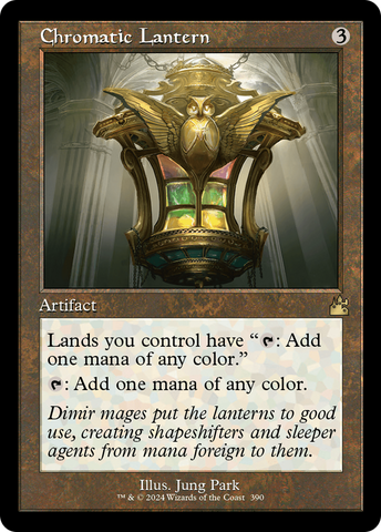 {R} Chromatic Lantern (Retro Frame) [Ravnica Remastered][RVR 390]