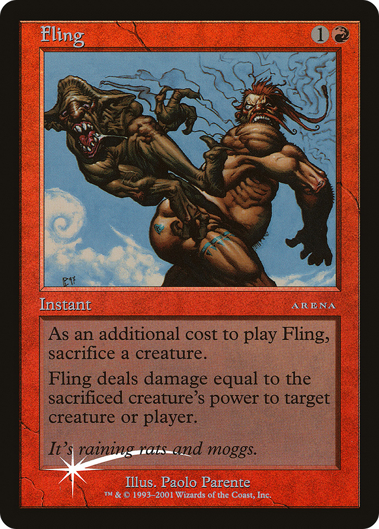 {R} Fling [Arena League 2001][PA AL01 006] - Misty Mountain Games
