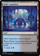 {C} Dimir Aqueduct [Duskmourn: House of Horror Commander][DSC 270]