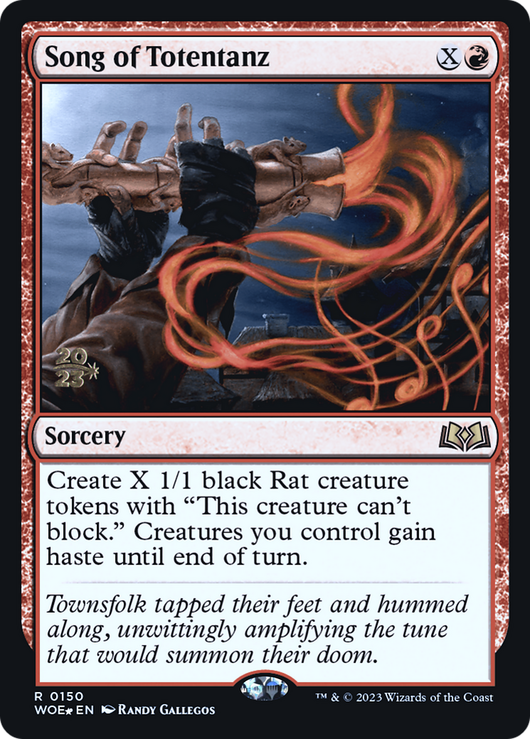 {@R} Song of Totentanz [Wilds of Eldraine Prerelease Promos][PR WOE 150]