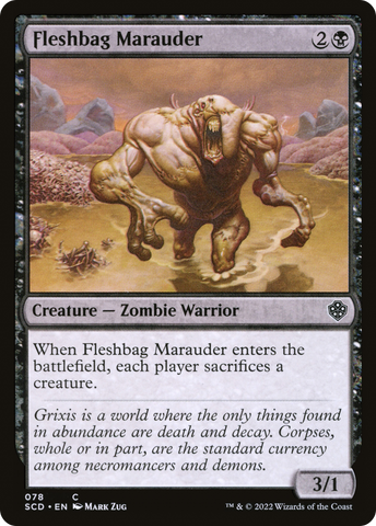 {C} Fleshbag Marauder [Starter Commander Decks][SCD 078]