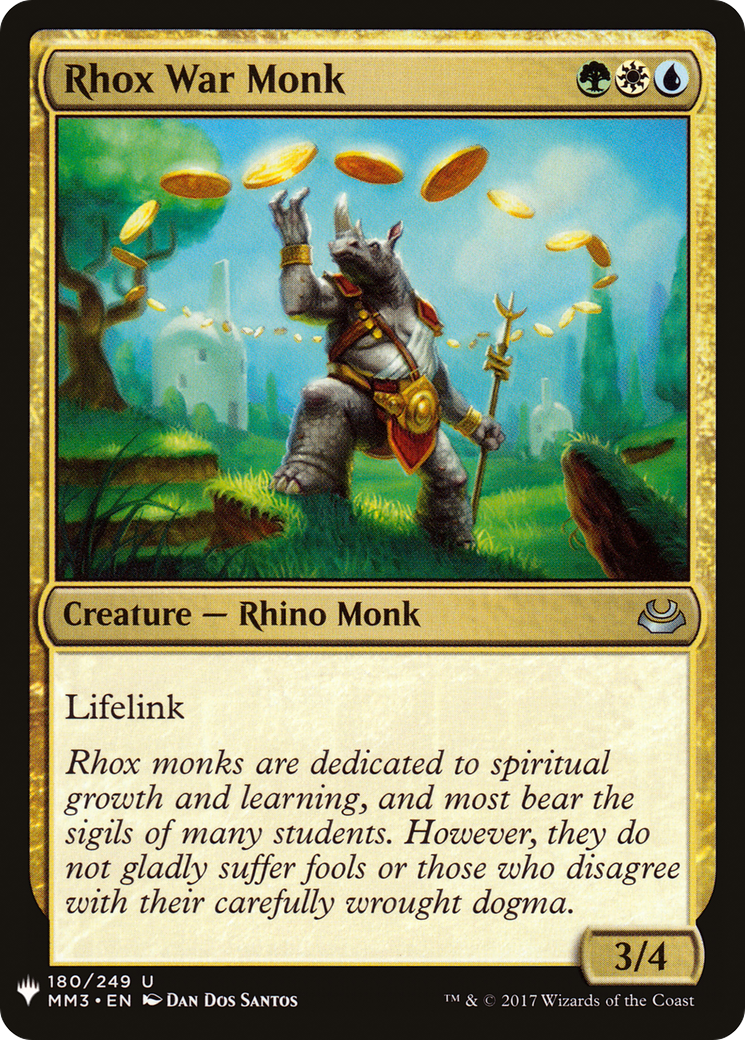 {C} Rhox War Monk [Mystery Booster][LS MM3 180]