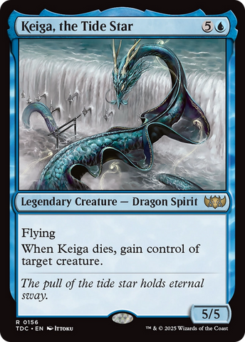 {R} Keiga, the Tide Star [Tarkir: Dragonstorm Commander][TDC 156]