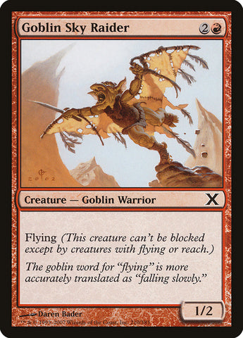 {C} Goblin Sky Raider [Tenth Edition][10E 210]