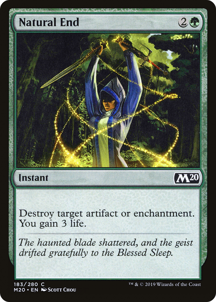 {C} Natural End [Core Set 2020][M20 183]