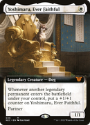 {R} Yoshimaru, Ever Faithful (Extended Art) [Kamigawa: Neon Dynasty Commander][NEC 046]