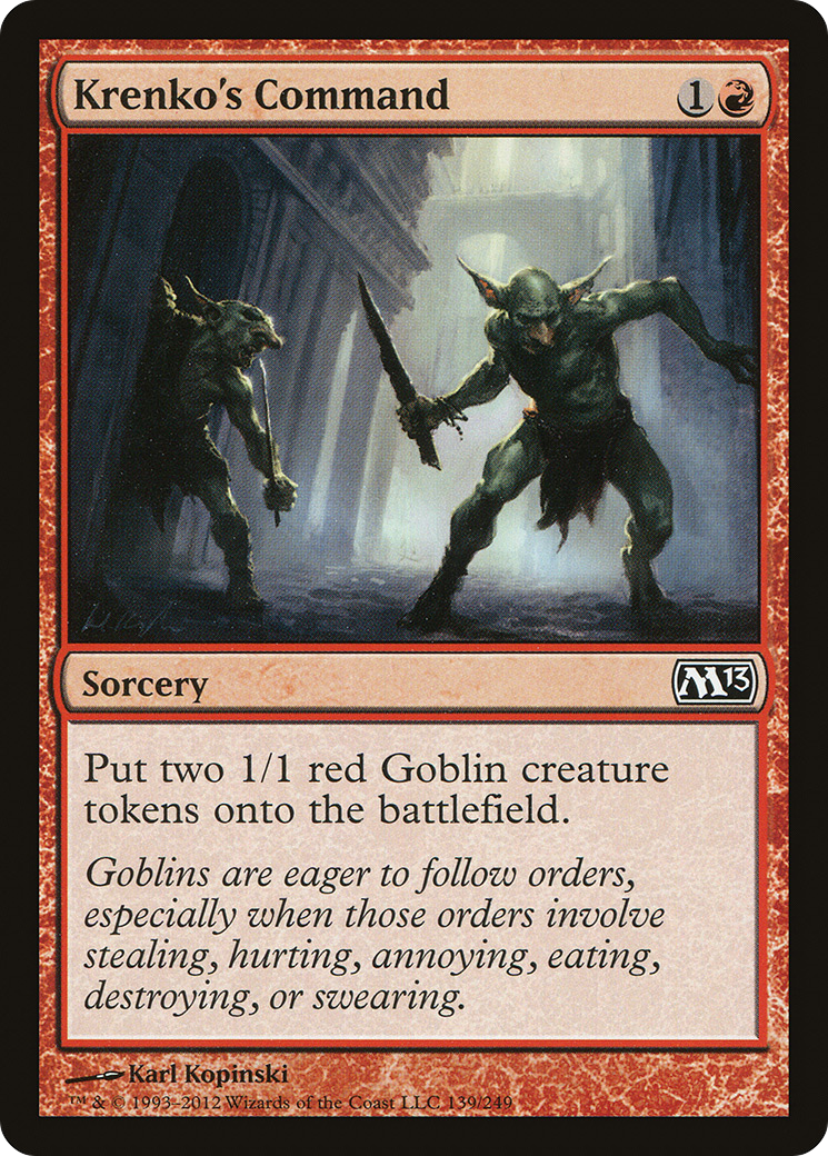 {C} Krenko's Command [Magic 2013][M13 139]