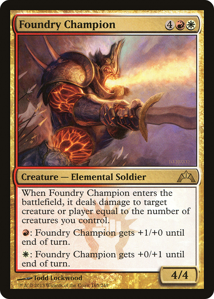 {R} Foundry Champion [Gatecrash][GTC 165]